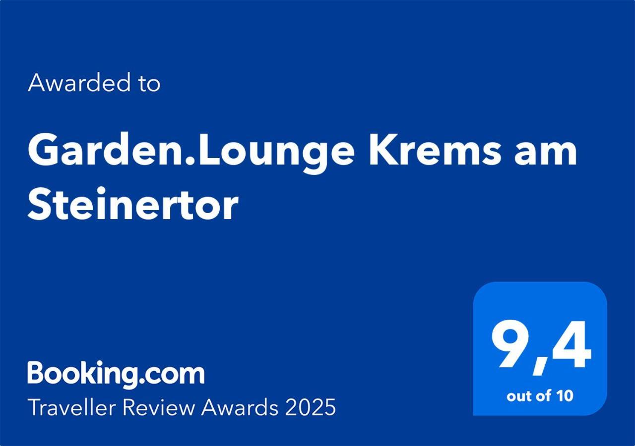 Garden.Lounge Krems Am Steinertor Leilighet Eksteriør bilde